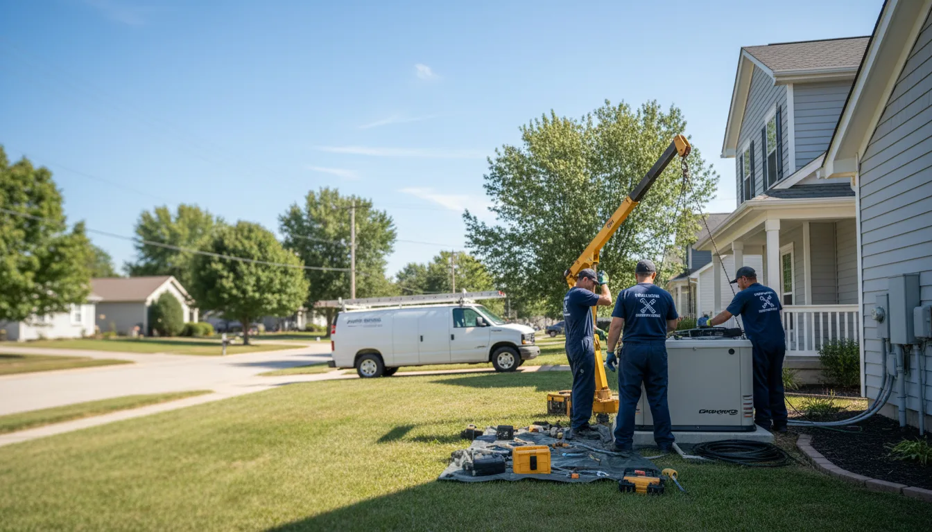 Generator Installation in Kendalia, TX near me